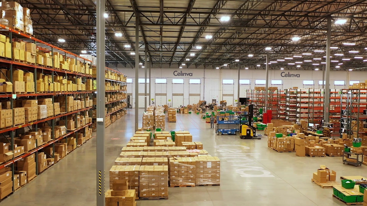 Load video: Celinva warehouse