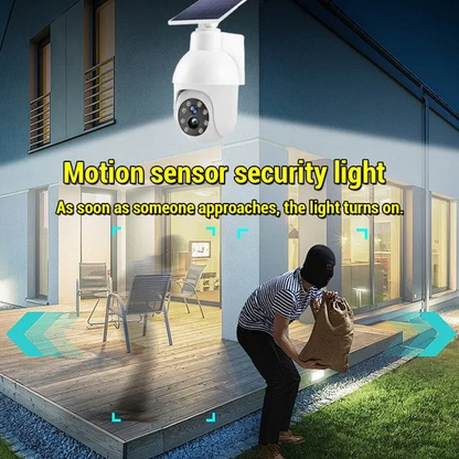⏰Sale 49% OFF - Solar-Powered Simulated Surveillance Camera Street Light