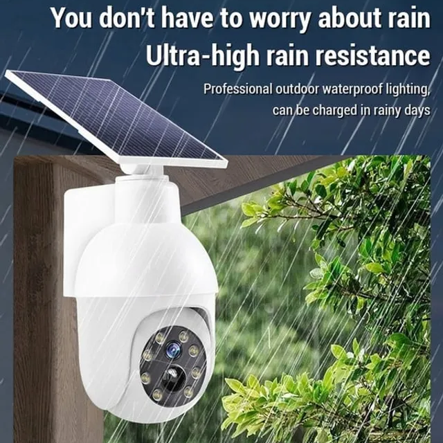 ⏰Sale 49% OFF - Solar-Powered Simulated Surveillance Camera Street Light
