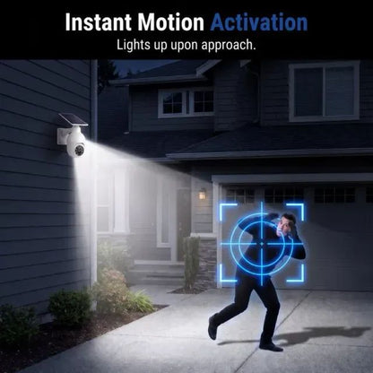 ⏰Sale 49% OFF - Solar-Powered Simulated Surveillance Camera Street Light