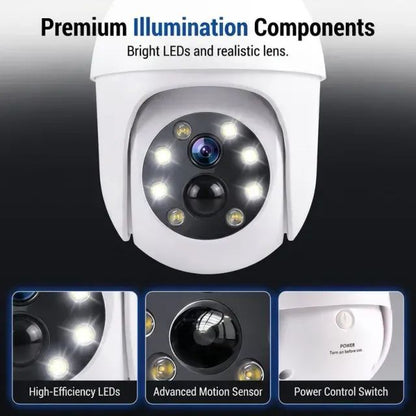 ⏰Sale 49% OFF - Solar-Powered Simulated Surveillance Camera Street Light